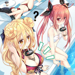 This is a pixiv picture whose title is デート·ア·タピオカ.