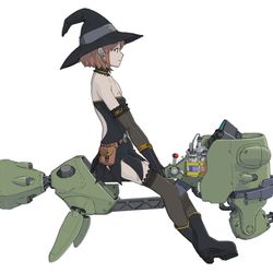 This is a pixiv picture whose title is 近代的な魔法使い.