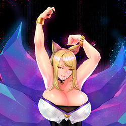 This is a pixiv picture whose title is 아리.