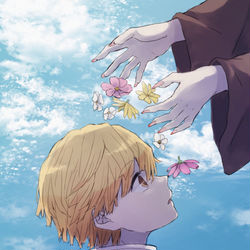 This is a pixiv picture whose title is 善逸くん誕生日おめでとおおおおおっ！！！！.