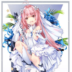 This is a pixiv picture whose title is 少女＆剑.