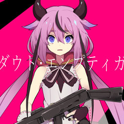 This is a pixiv picture whose title is 『ラヴダウト・エンプティガール』イラスト担当.
