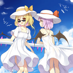 This is a pixiv picture whose title is レミフラ.