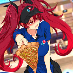 This is a pixiv picture whose title is Dominos.