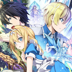 This is a pixiv picture whose title is ソードアート・オンライン アリシゼーション.