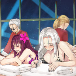 This is a pixiv picture whose title is 「ファラオカジノ」攻略後の夜.