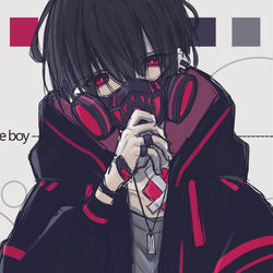 This is a pixiv picture whose title is Addictive boy.
