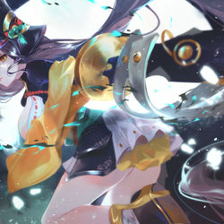 This is a pixiv picture whose title is 妖刀.