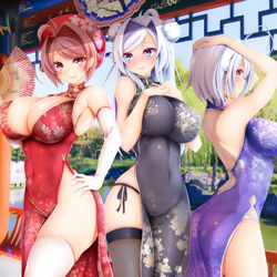 This is a pixiv picture whose title is チャイナ！.