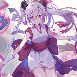 This is a pixiv picture whose title is カクリヨノチザクラ.