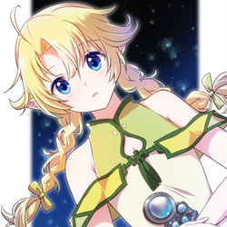 This is a pixiv picture whose title is この世の果てで恋を唄う少女YU-NO.