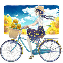 This is a pixiv picture whose title is 夏を駆ける.