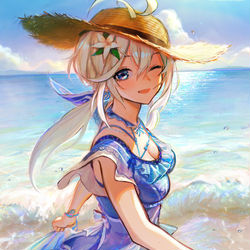 This is a pixiv picture whose title is シロちゃんメイン イラストまとめ.