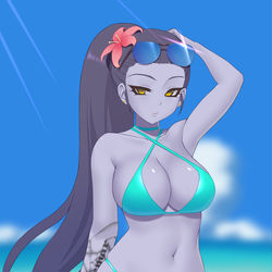 This is a pixiv picture whose title is ウィドウメイカー.