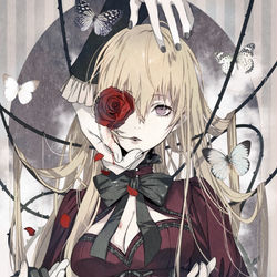 This is a pixiv picture whose title is Rosen Blood~背徳の冥館~第1話.