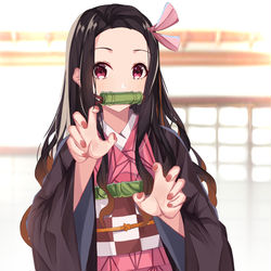 This is a pixiv picture whose title is ねずこ.