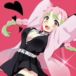 This is a pixiv picture whose title is 鬼滅ログ.