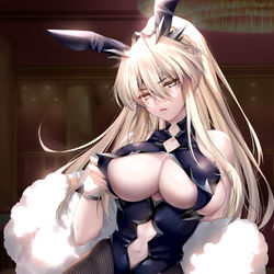 This is a pixiv picture whose title is バニ上オルタ.