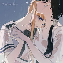 This is a pixiv picture whose title is Rain.