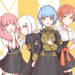 This is a pixiv picture whose title is ヒルシュ女子.