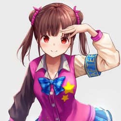 This is a pixiv picture whose title is 園田智代子.