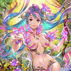 This is a pixiv picture whose title is ドリアード.