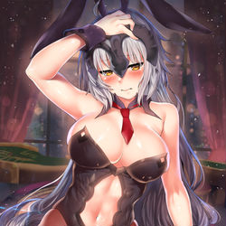 This is a pixiv picture whose title is バニージャンヌオルタ.