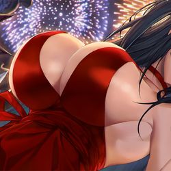 This is a pixiv picture whose title is アズールレーン2周年イラスト展　.