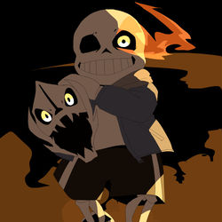 This is a pixiv picture whose title is SSBU - Sans.
