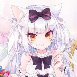This is a pixiv picture whose title is 【告知】雪風様と２周年.