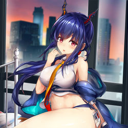 This is a pixiv picture whose title is window.