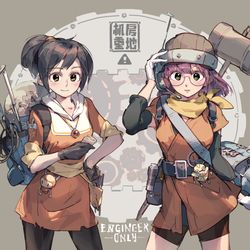 This is a pixiv picture whose title is ルッカ & フェイ.