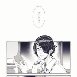 This is a pixiv picture whose title is ハンジさんお誕生日.