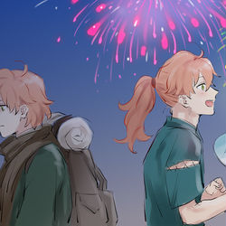 This is a pixiv picture whose title is 【腐】ロマぐだ♂つめ㉓.