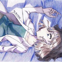 This is a pixiv picture whose title is 新EDの哀ちゃん.