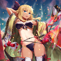 This is a pixiv picture whose title is 戦国アスカZERO　03.