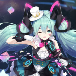This is a pixiv picture whose title is １９マジック.