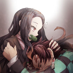This is a pixiv picture whose title is 兄妹.