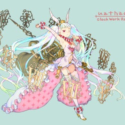 This is a pixiv picture whose title is Uathach [Clock Work Rabbit].