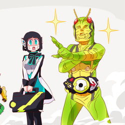 This is a pixiv picture whose title is ゼロワンまとめ1.