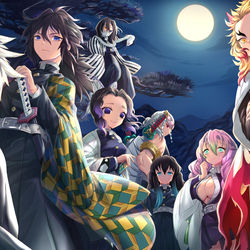 This is a pixiv picture whose title is 柱.