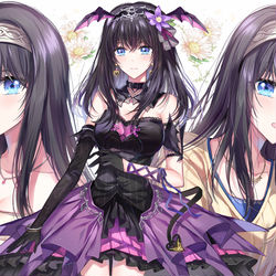 This is a pixiv picture whose title is *.