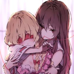 This is a pixiv picture whose title is レイマリ.