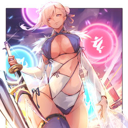 This is a pixiv picture whose title is 武蔵!!!.
