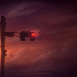This is a pixiv picture whose title is signal.