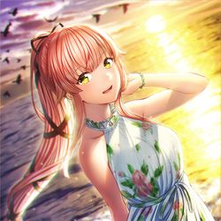 This is a pixiv picture whose title is 由良さん.