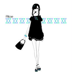 This is a pixiv picture whose title is Aliceちゃん.