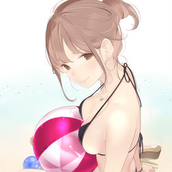 This is a pixiv picture whose title is どのボールで遊ぶ？.