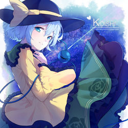 This is a pixiv picture whose title is 古明地こいし.