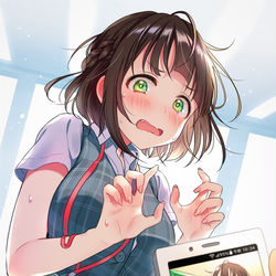 This is a pixiv picture whose title is 「昨日は凄かったですね」.